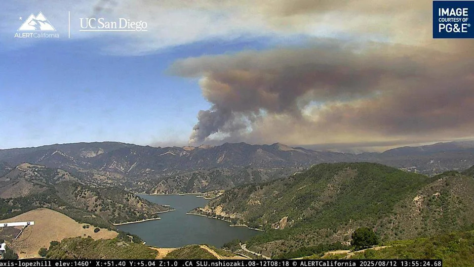 Gifford Fire sent up a towering smoke plume on Tuesday. What happened?