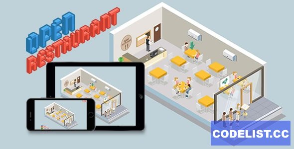 Open Restaurant - HTML5 Game 