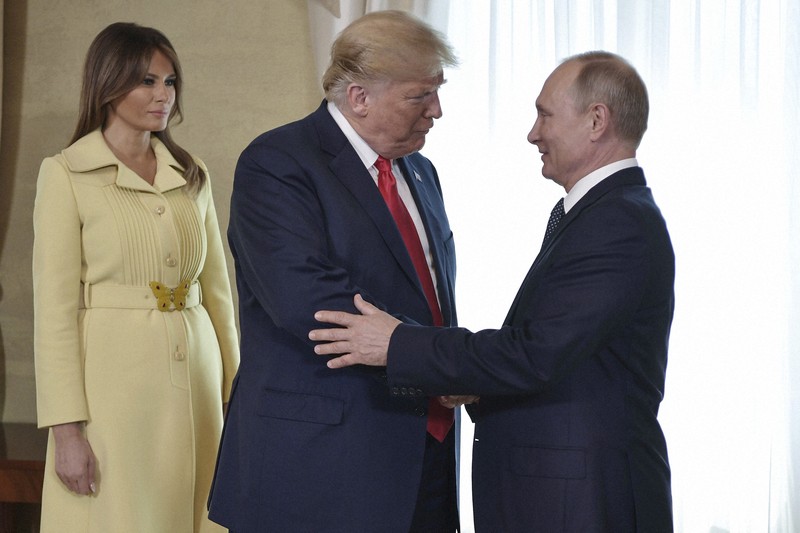 メラニアさんの手紙、中身は…プーチン大統領に「今がその時」と説く