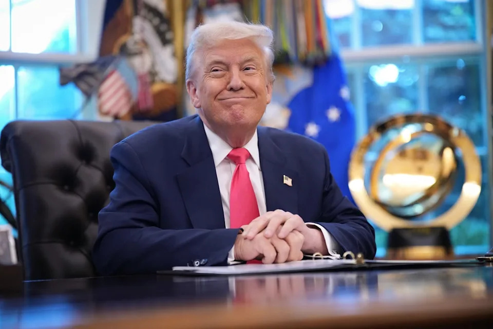 Trump urged the Texas GOP to redraw state congressional maps to gain more Republican seats (Andrew Harnik/Getty Images)