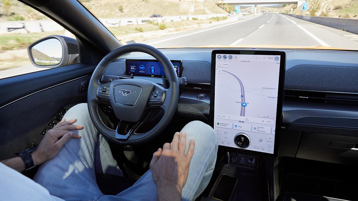 Ford hands-free BlueCruise driving feature