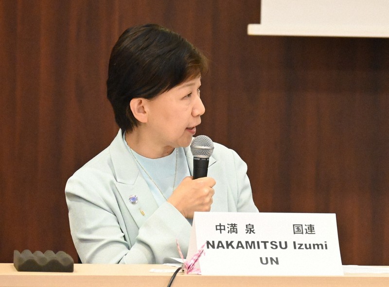 核廃絶巡る国会議員討論会　国連事務次長、与野党8政党代表が参加