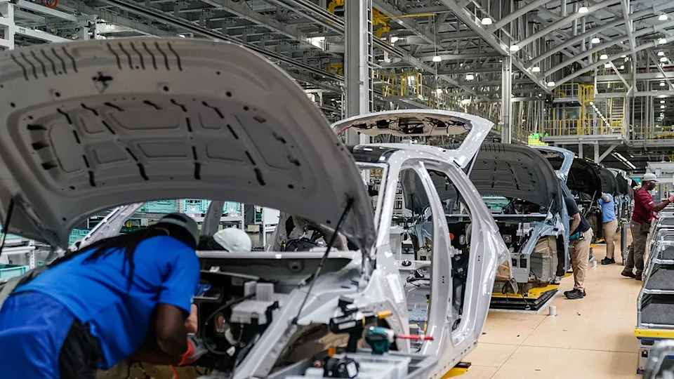 Auto manufacturing facility