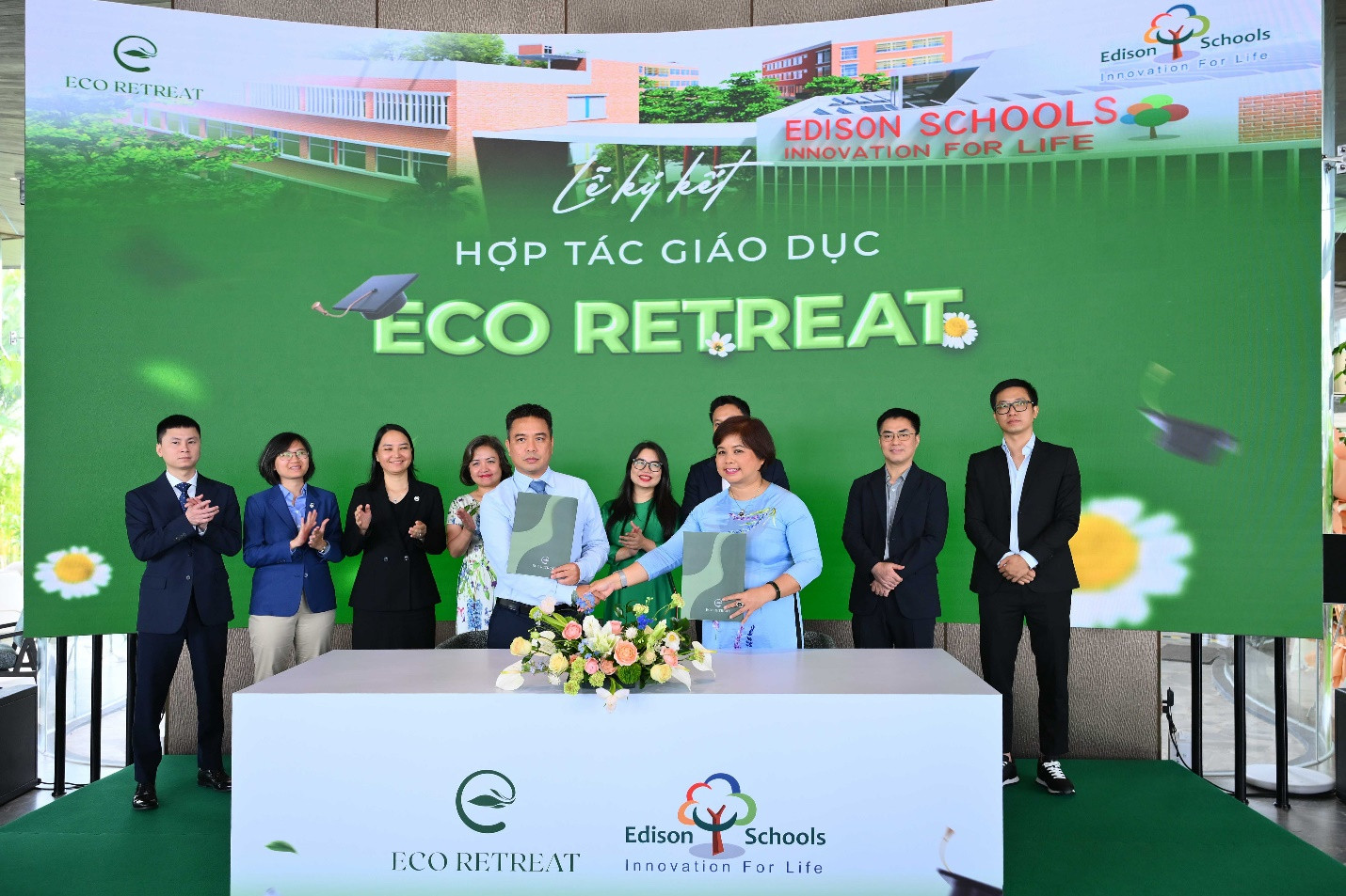 Ecopark hợp tác với Edison xây tổ hợp giáo dục liên cấp tại Eco Retreat