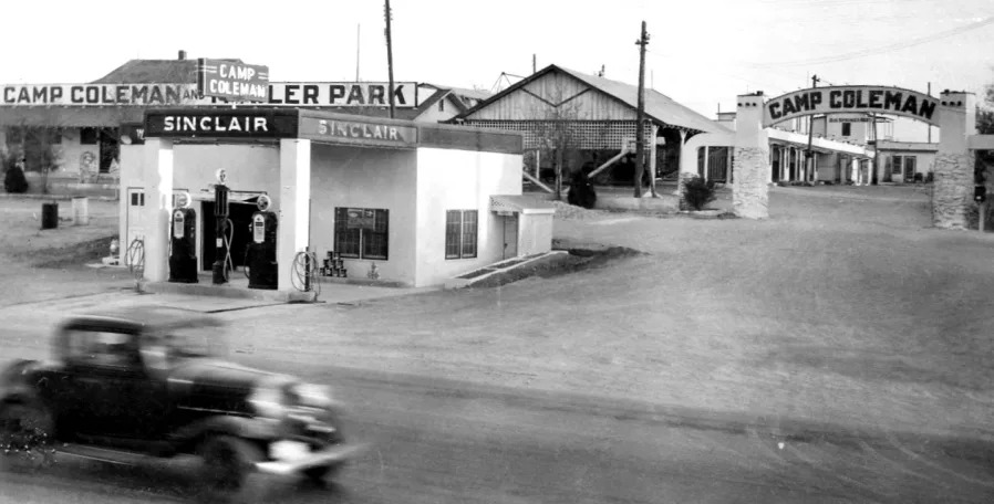 Sinclair Station in Big Spring, Texas