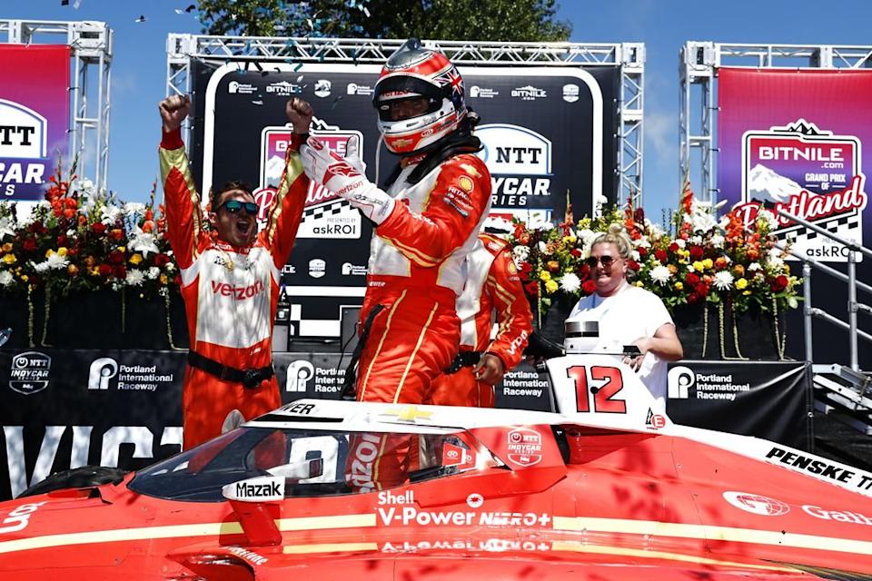 will power ntt indycar series portland