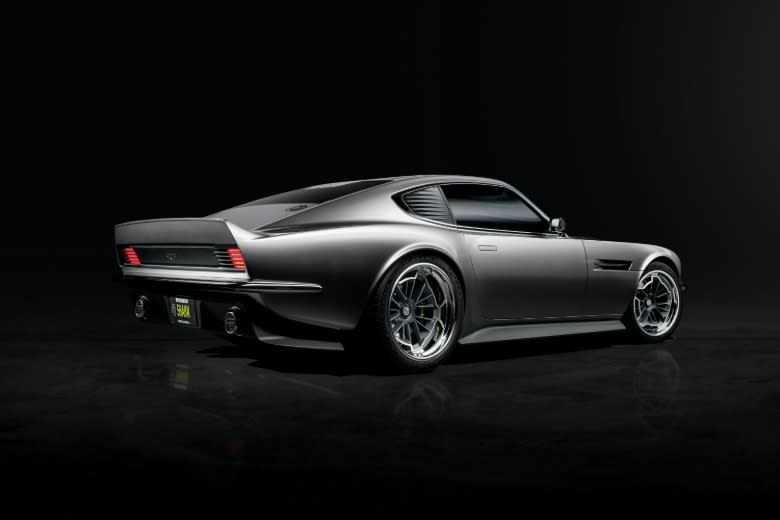Rear 3/4 view of the Ringbrothers Octavia DBS