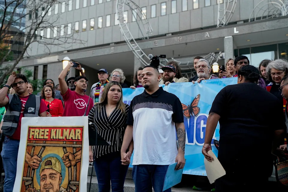 Abrego Garcia is held in Virginia as battle continues over his potential deportation
