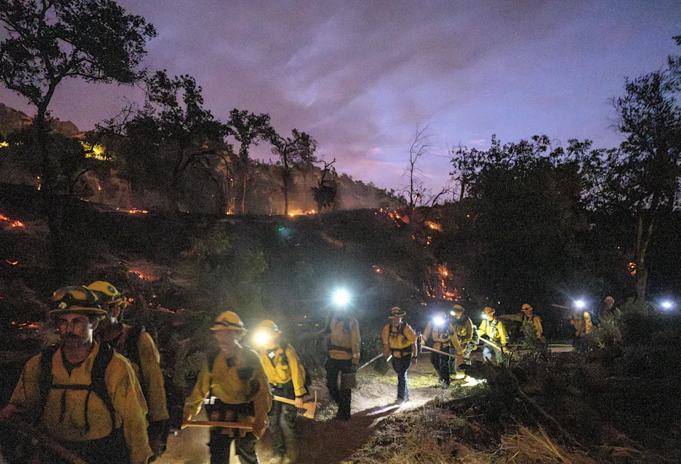Pickett Fire In California Threatens Napa Vineyards