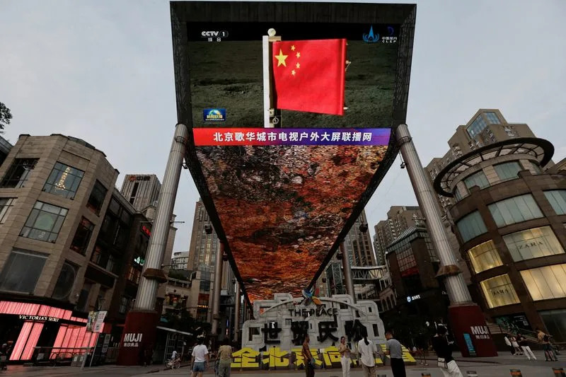 China tests spacecraft it hopes will put first Chinese on the moon