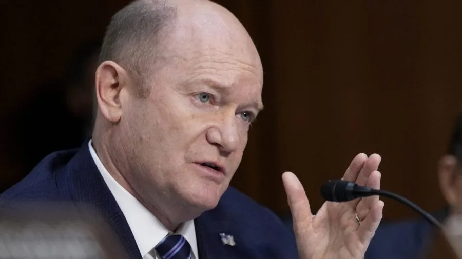 Coons defends Fed governor Trump targeted: ‘I’m concerned about the trajectory here’