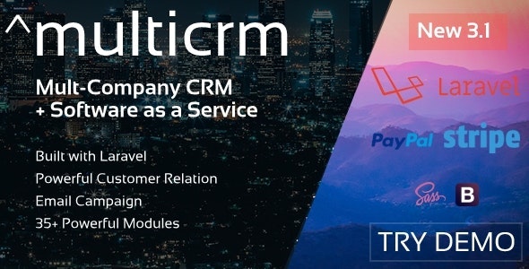 Multicrm v3.1.5 - Multipurpose Powerful Open Source CRM Multicrm v3.1.5 - Multipurpose Powerful Open Source CRM