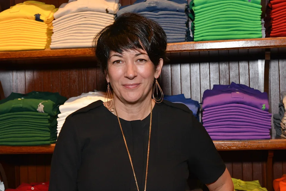 Jared Siskin/Patrick McMullan via Getty Images - PHOTO: Ghislaine Maxwell attends Polo Ralph Lauren host Victories of Athlete Ally at Polo Ralph Lauren Store on November 3, 2015 in New York City.