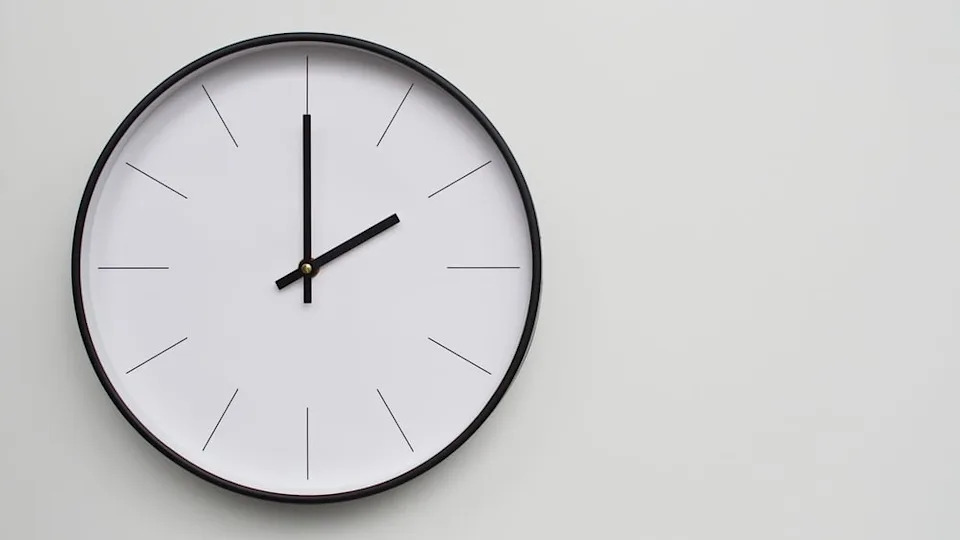 Wall clock.