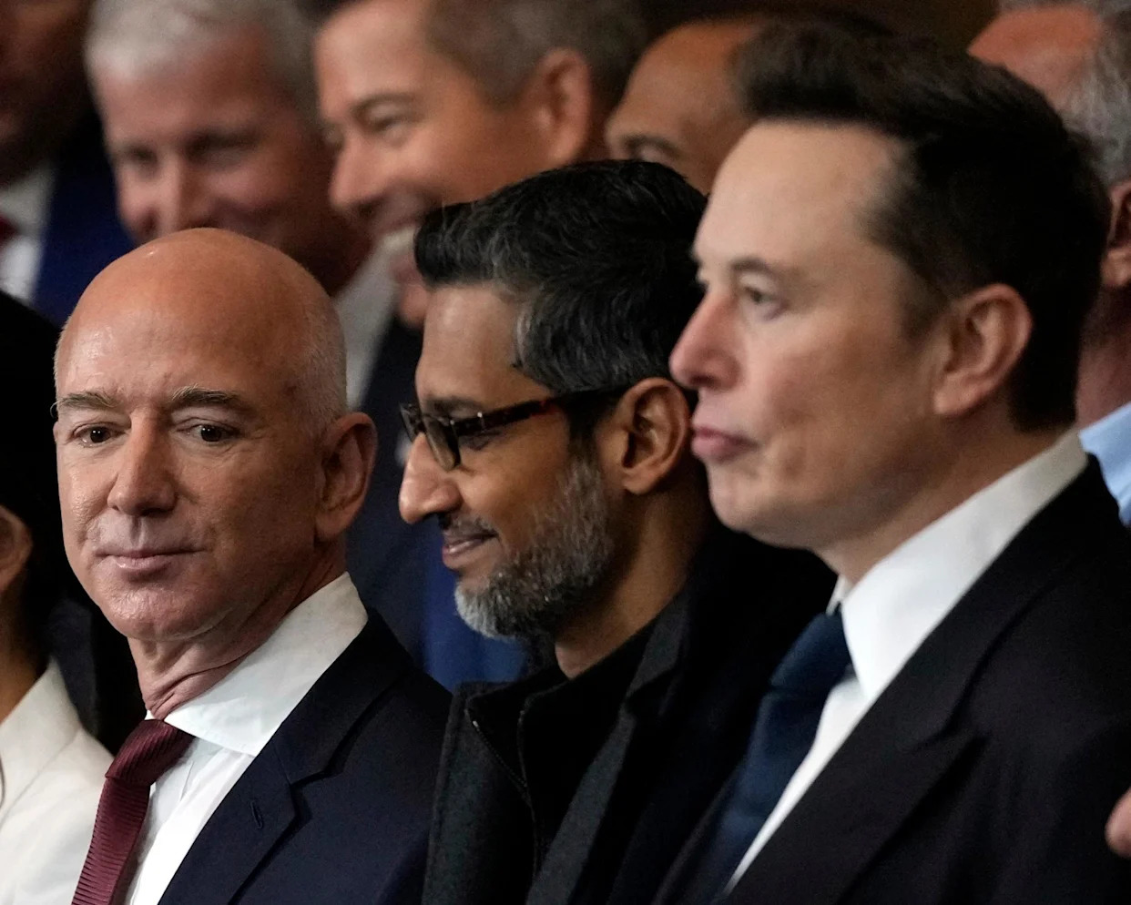 Trump orders relaxed rules for rocket launches, appearing to benefit Musk and Bezos