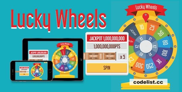 Lucky Wheels v2.5 - HTML5 Game