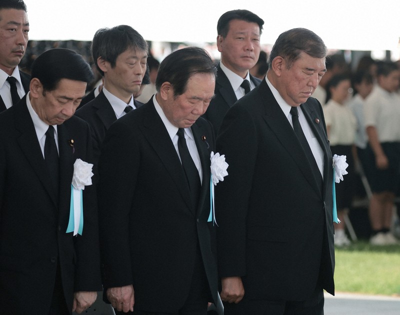石破首相の平和式典あいさつに称賛　政治学者「心を砕いている印象」