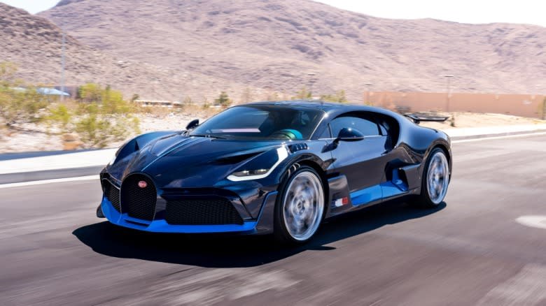 2020 Bugatti Divo for auction from Bonham's