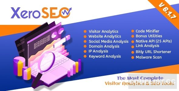 XeroSEO v6.1.7 - The Most Complete Visitor Analytics & SEO Tools XeroSEO v6.1.7 - The Most Complete Visitor Analytics & SEO Tools