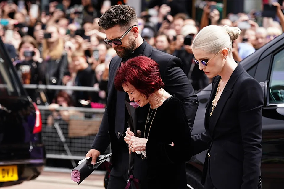 <p>Jack Osbourne, Sharon Osbourne & Kelly Osbourne</p>