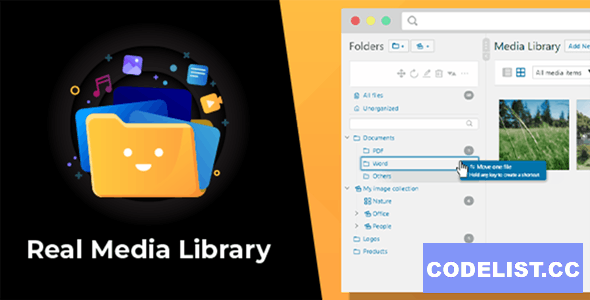 WordPress Real Media Library v4.21.1 - Folder & File Manager for WordPress Media Management