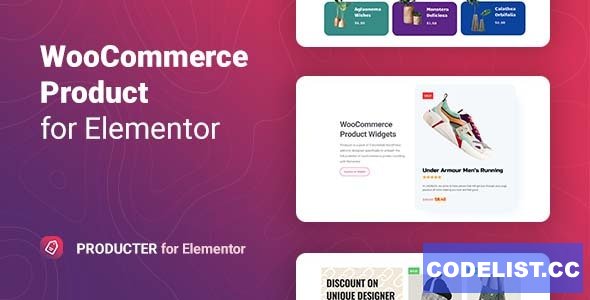 WooCommerce Product Widgets for Elementor v1.0