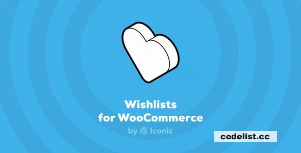 Iconic Wishlists for WooCommerce v1.5.0