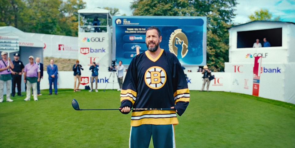 Adam Sandler en Happy Gilmore 2. (Netflix/Courtesy Everett Collection)