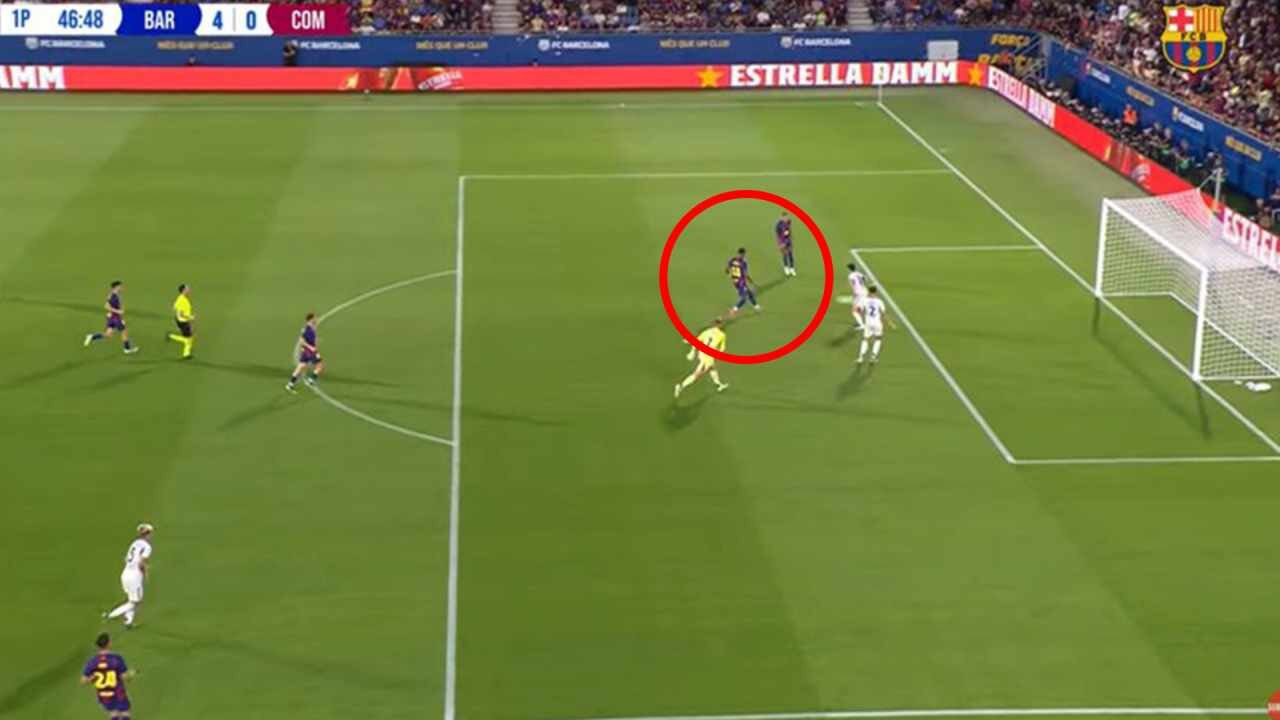 Video Rashford bỏ lỡ khó tin trong màu áo Barca