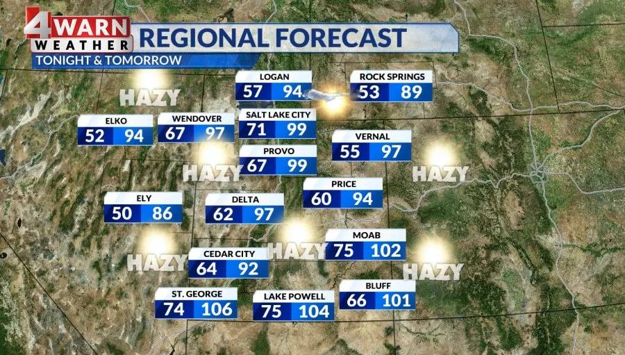 Bulk of Utah in ‘critical fire danger’ with hot, dry conditions persisting