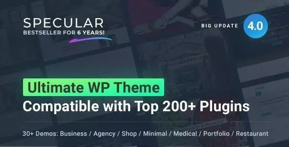 Specular - Business WordPress Multi-Purpose v4.2.8
