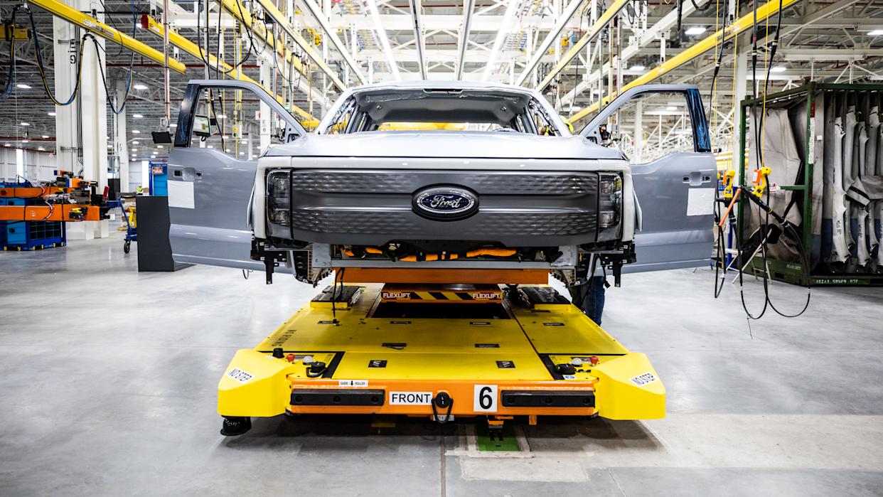 Ford F-150 Lightning production