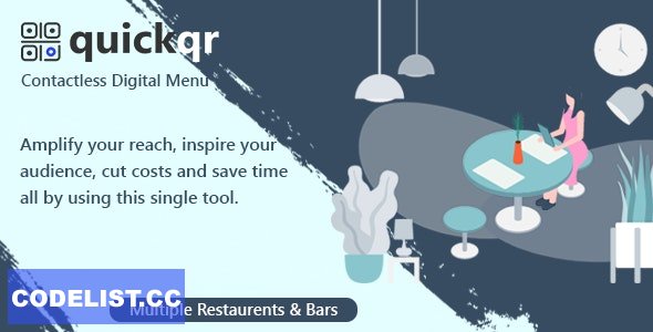 QuickQR v6.3.7 - Saas - Contactless Restaurant QR Menu Maker - nulled