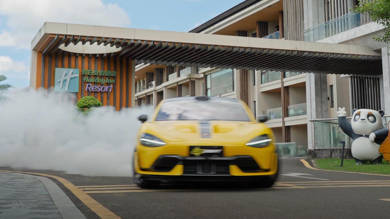 Chinese EV Rips Off Ken Block’s Gymkhana Vids—But We’re Not Mad About It