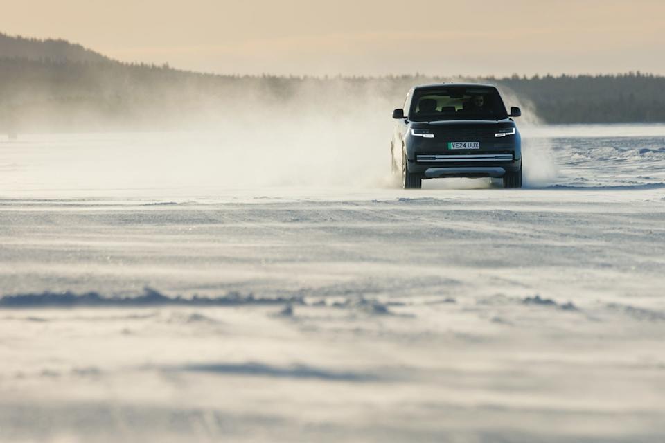 range rover ev prototype
