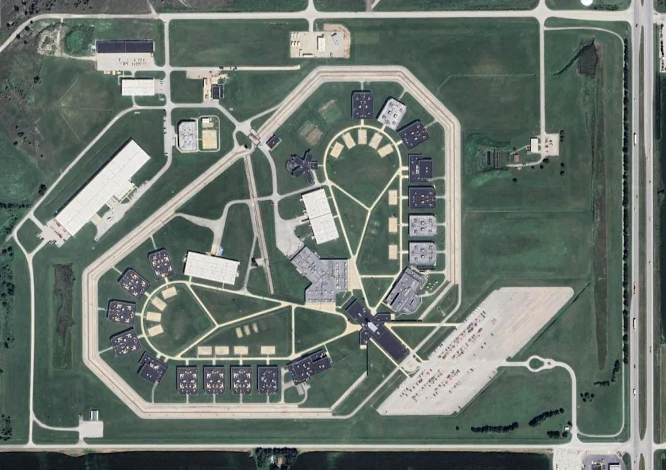 Miami Correctional Facility in Indiana has the capacity to hold up to 3,100 people