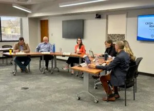 The Commission for Educational Quality and Accountability meets March 12 in Oklahoma City. (Photo by Nuria Martinez-Keel/Oklahoma Voice)