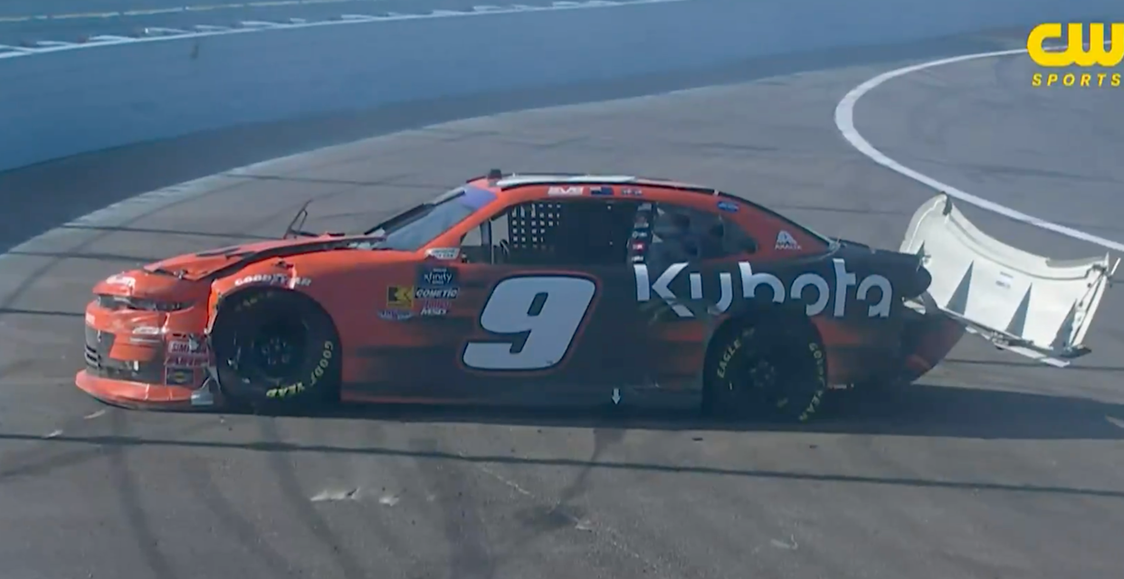 Shane van Gisbergen Crashed From Lead in NASCAR Xfinity Race at The Glen