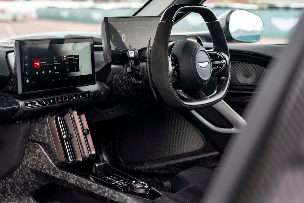 View Interior Photos of the 2026 Aston Martin Valhalla Prototype
