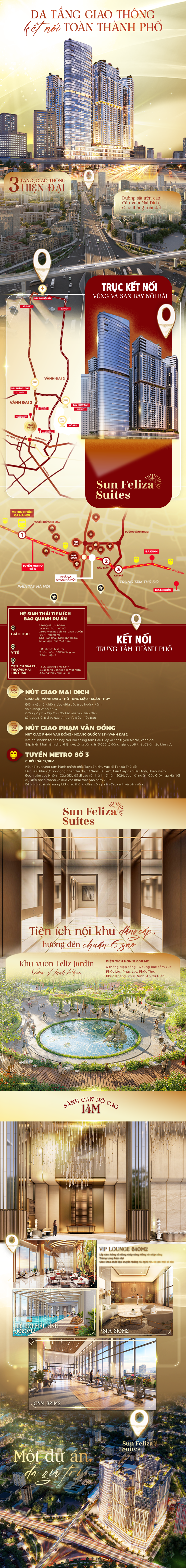 Sun Feliza Suites - Tổ hợp căn hộ cao cấp tại tâm điểm kết nối phía tây Hà Nội