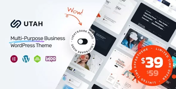 Utah - Multi-Purpose Business WordPress Theme v1.0.1