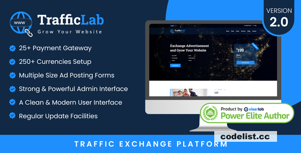 TrafficLab v2.0 - Traffic Exchange Platform - nulled