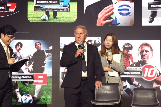 『eFootball』シリーズ30周年についての思いを語るジーコさん