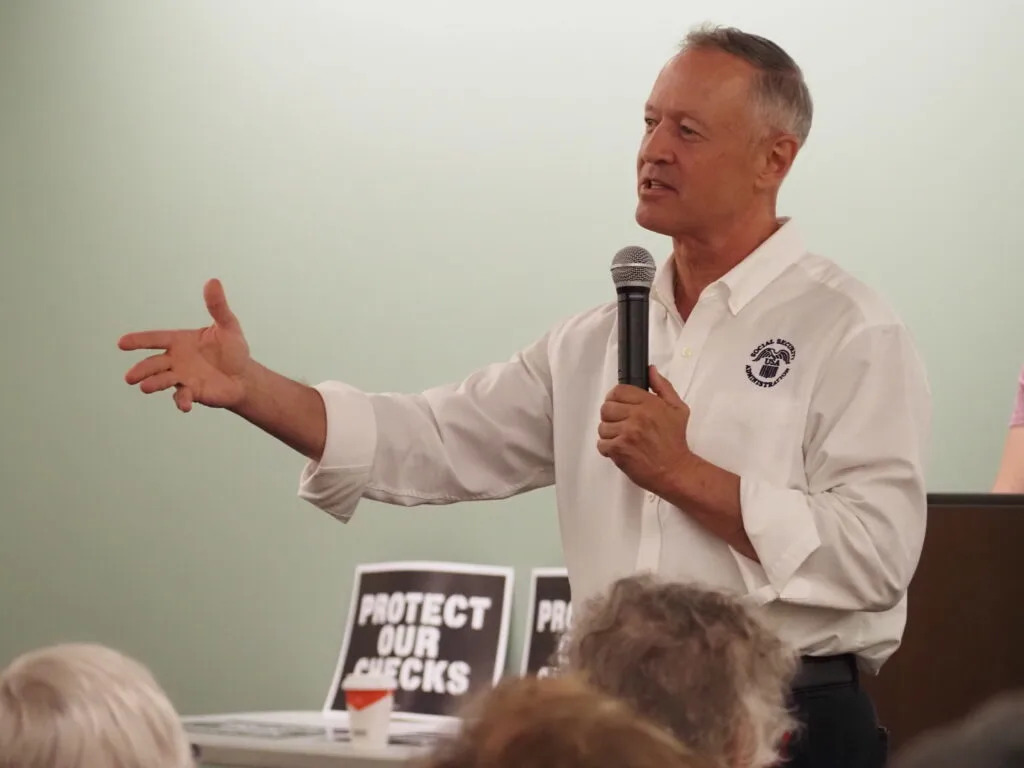 Martin O’Malley defends Social Security at Iowa event, calls for Iowans’ support