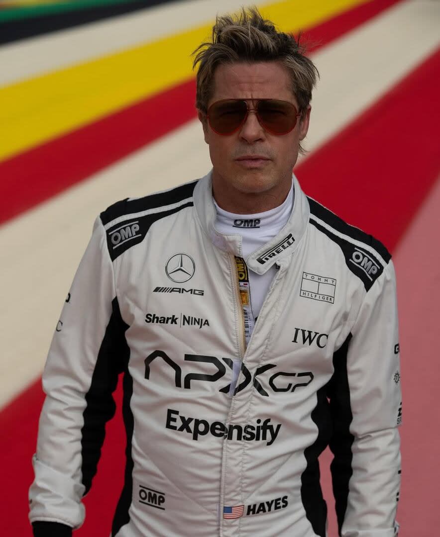 Pitt en el personaje de su nueva película (Foto: @bradpittofficial)