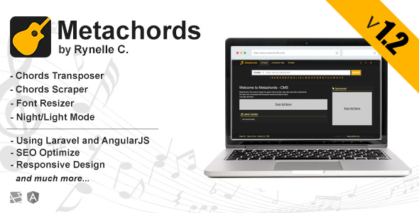 Metachords CMS v1.2 : Chords & Tabs Metachords CMS v1.2 : Chords & Tabs