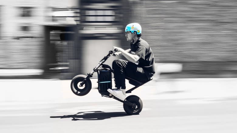 This Electric Pit Bike Can Allow Anyone To Do A Wheelie