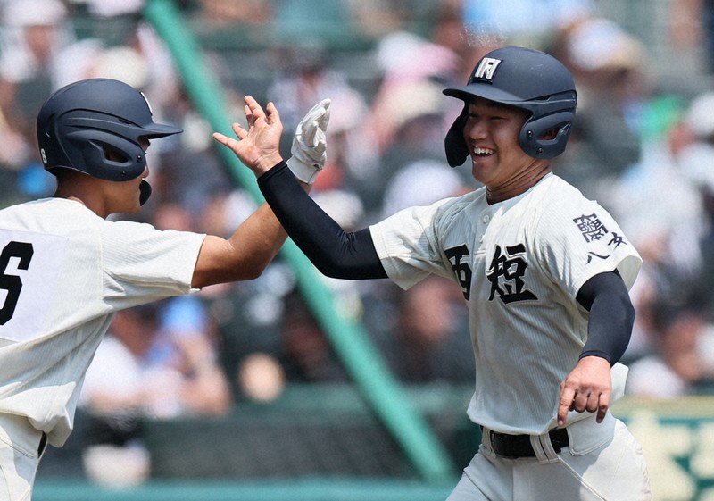 西日本短大付が3回戦進出　聖隷クリストファー破る　夏の甲子園