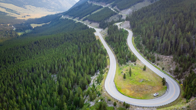 Beartooth Pass in Wyoming