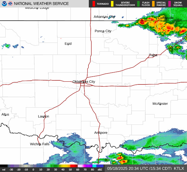 Rain, chance of flooding and severe storms possible in Oklahoma this week